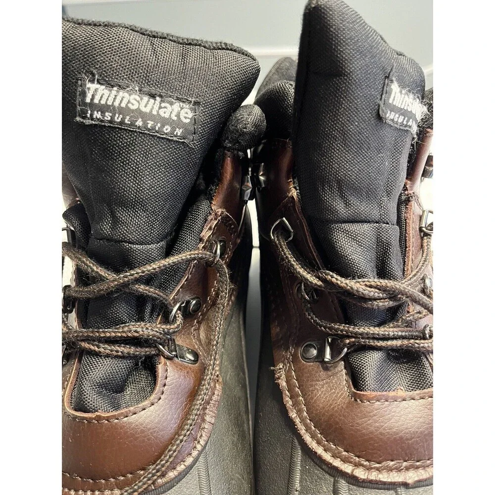 Rothco Venturer Cold Insulated Hiking Boots Leather Rubber Brown 5059 Men’s 13